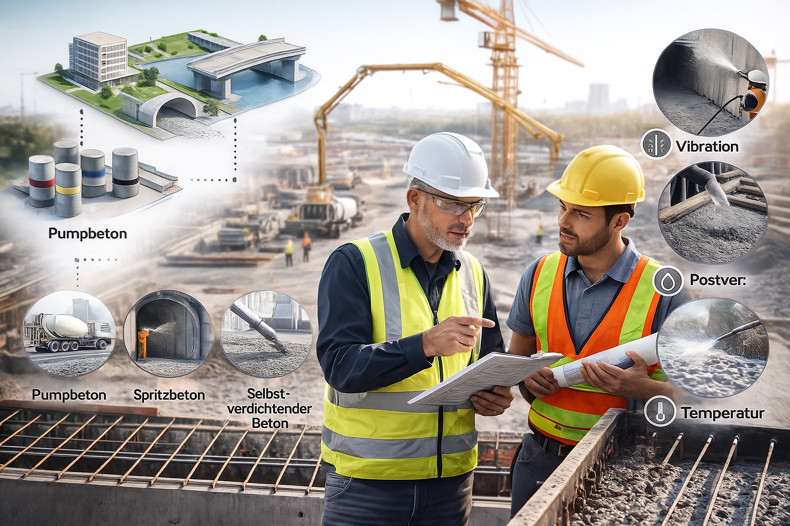 Bautechnische Beratung auf der Baustelle